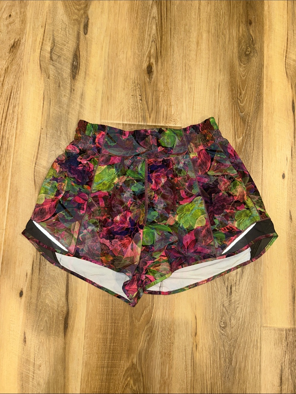 lululemon athletica Multicolor Floral Athletic Shorts